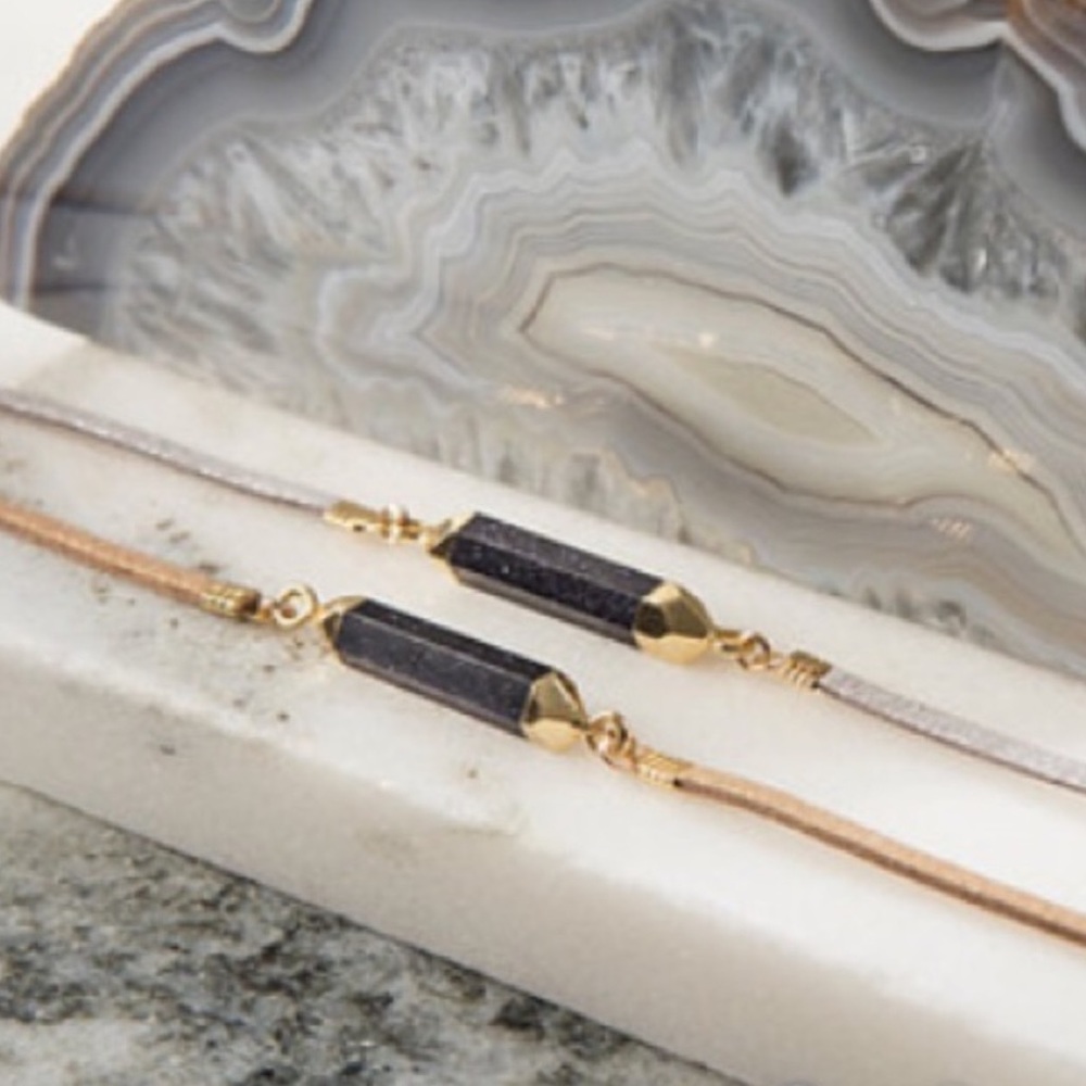 Rory Ashton Black Gemstone Choker